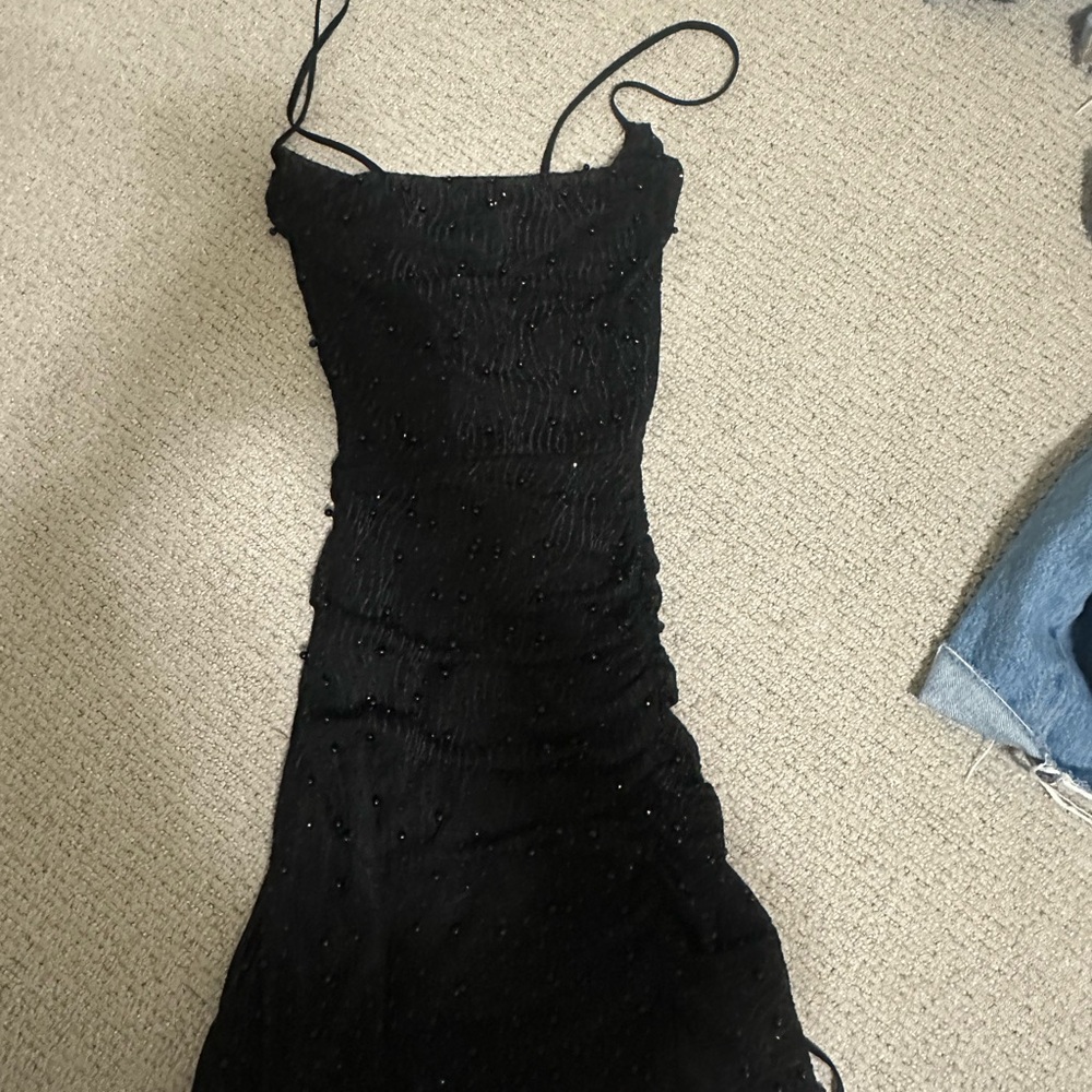 Elegant Black Women's Dress